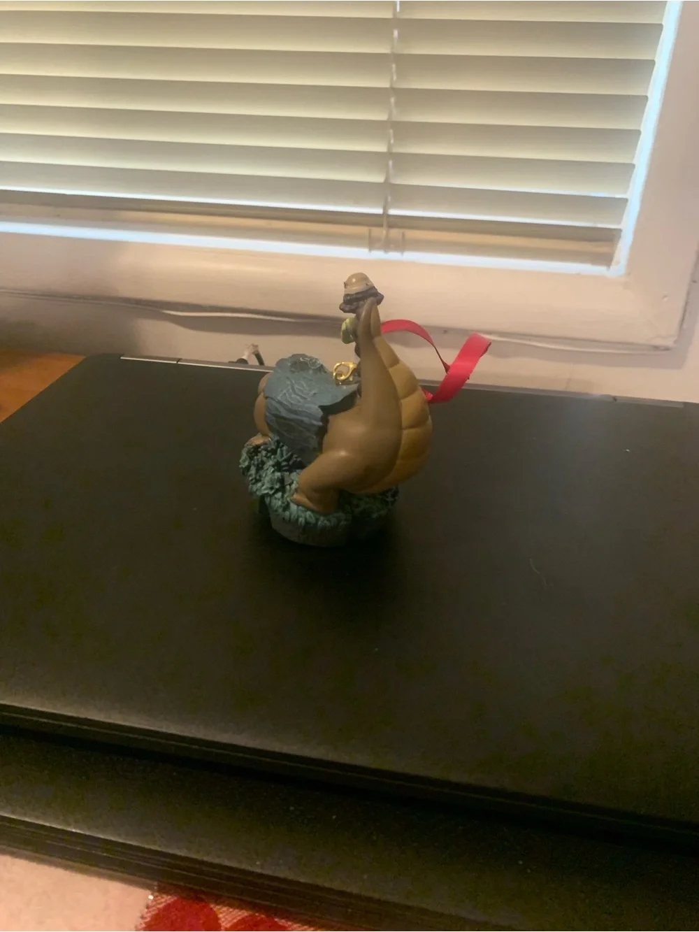 Tiana and Gator from Tiana’s Bayou Adventure in Disneyland ornament